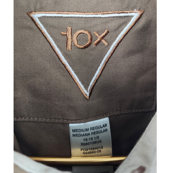 Mens 10X Shooting Shirts Gillionville Plantation Logo Branded Size Medium - Picture 8 of 9